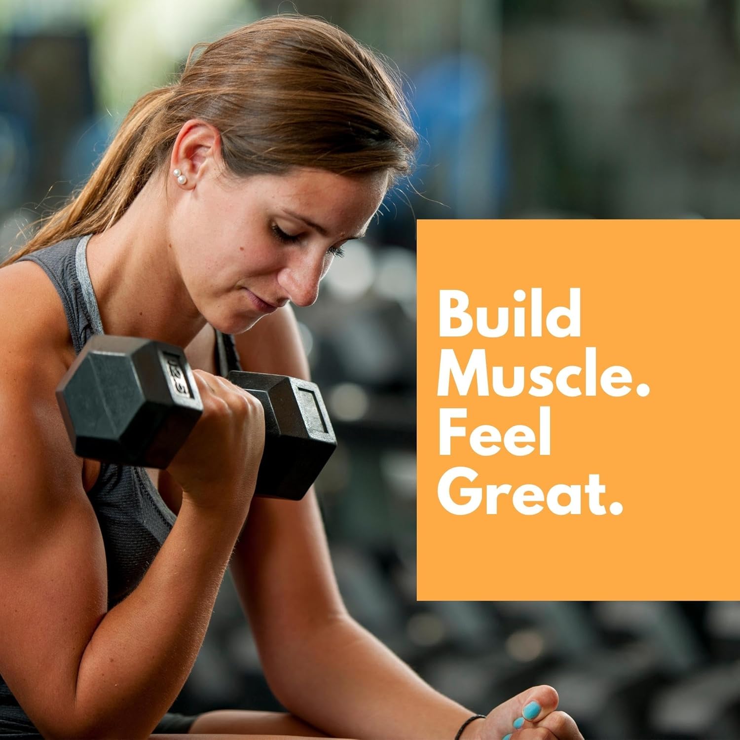 Plant Based Protein Powder in Caramel Latte Flavor - Clean Ingredients, Vegan-Friendly