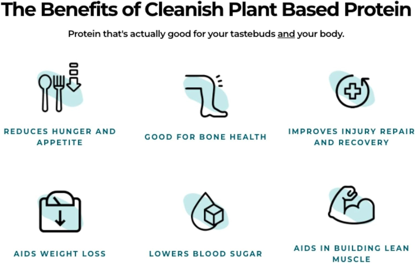 Plant Based Protein Powder in Caramel Latte Flavor - Clean Ingredients, Vegan-Friendly
