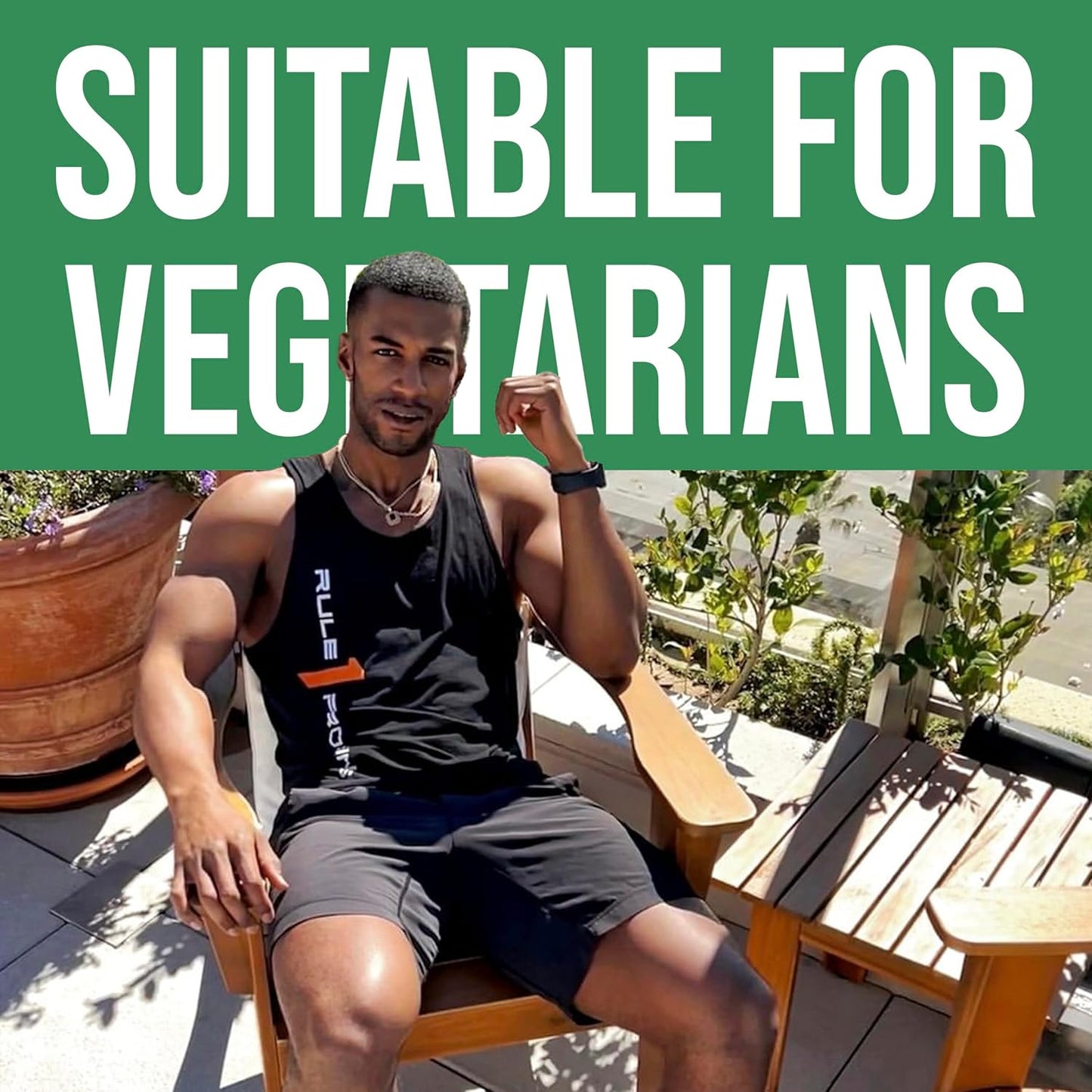 Plant-Based Rule 1 Proteins Café Mocha Protein Powder - Vegan, Gluten-Free, Dairy-Free, Soy-Free with 20g Protein per Serving (20 Servings)