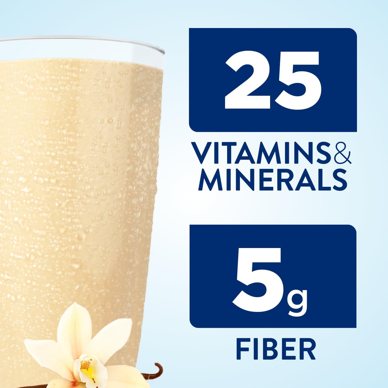 Plant-Based Vegan Protein Nutrition Shakes - 20g Fava Bean and Pea Protein, Vanilla Flavor, 11 fl oz, 12-Pack