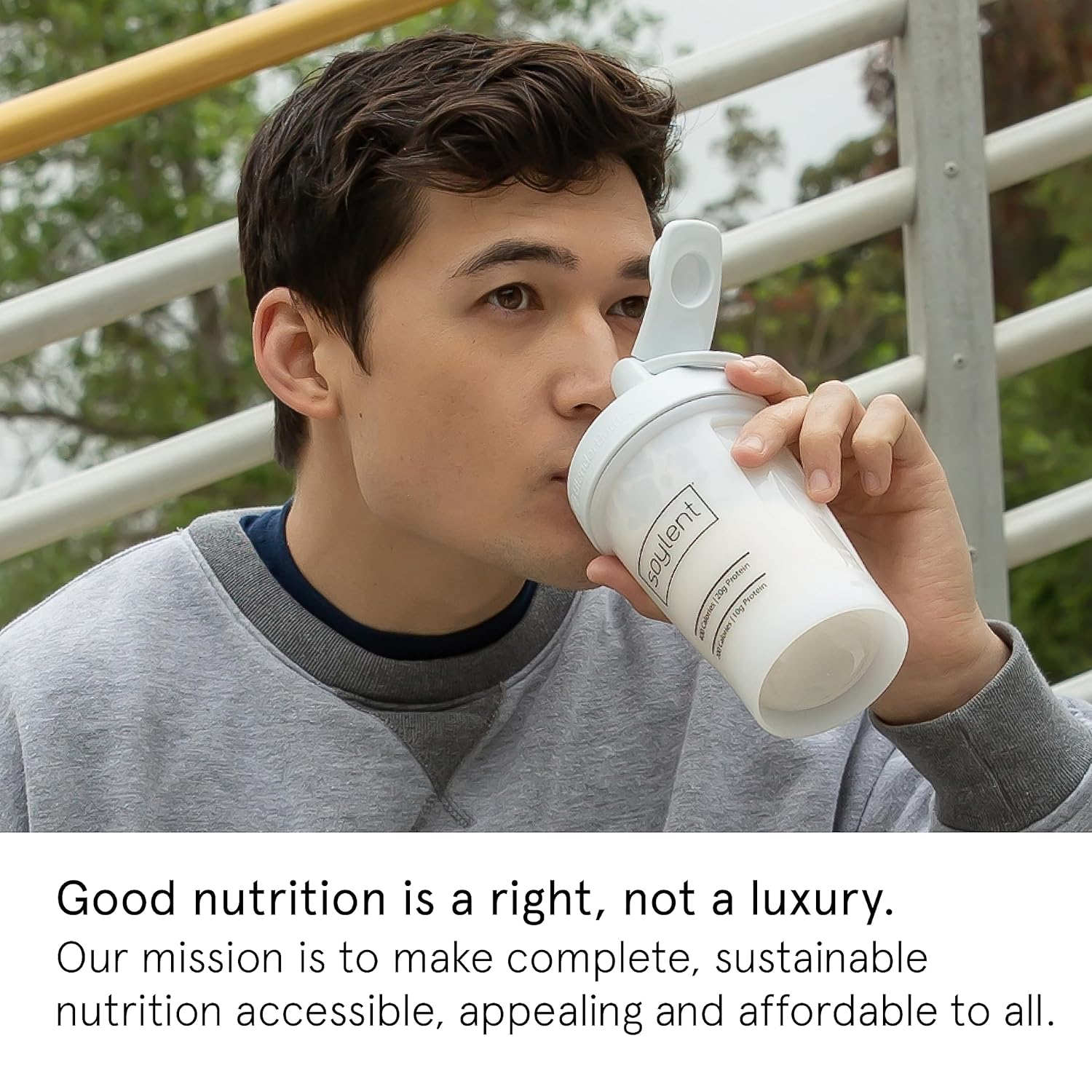 Plant-Based Vegan Protein Powder with 39 Essential Nutrients - Soylent Complete Nutrition Meal Replacement - 36.8oz