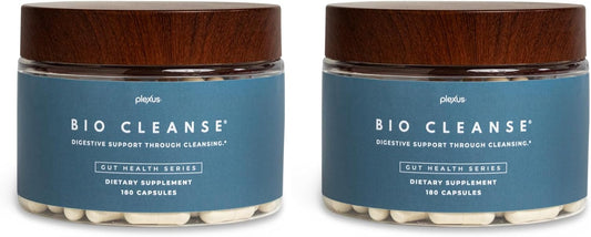 Plexus Bio Cleanse 180 ct. (2 Pack) - Gentle Herbal Cleanse Supplement for Detoxification and Digestive Health
