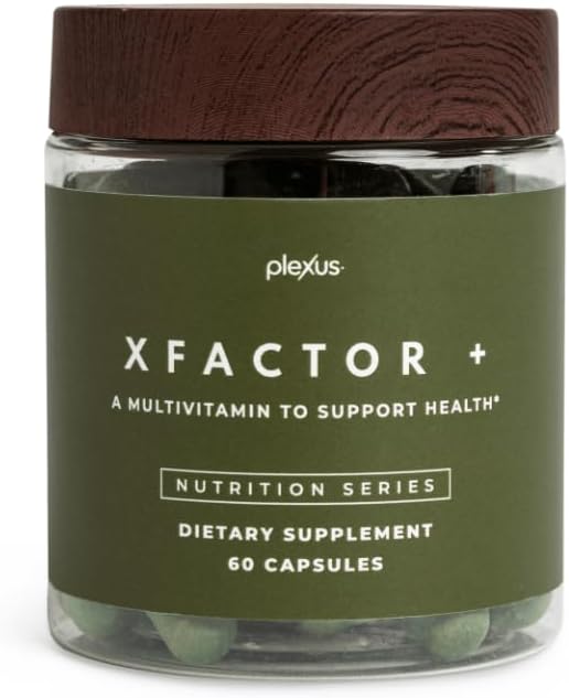 Plexus XFactor Plus Capsules - 60 Count - Promotes Bone and Muscle Health