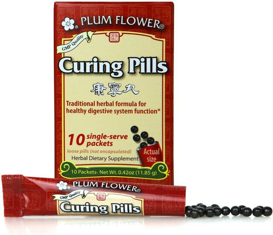 Plum Flower Mayway Kang Ning Wan Curing Pills Stick Pak 10 pk - Natural Herbal Remedy