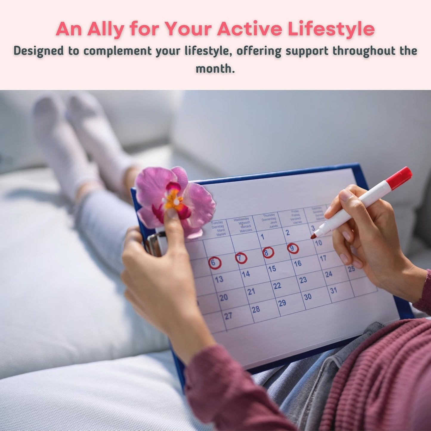 PMS Support Gummies with Chasteberry, Vitamin B6, Lemon Balm & Dong Quai Extract - 30 Servings