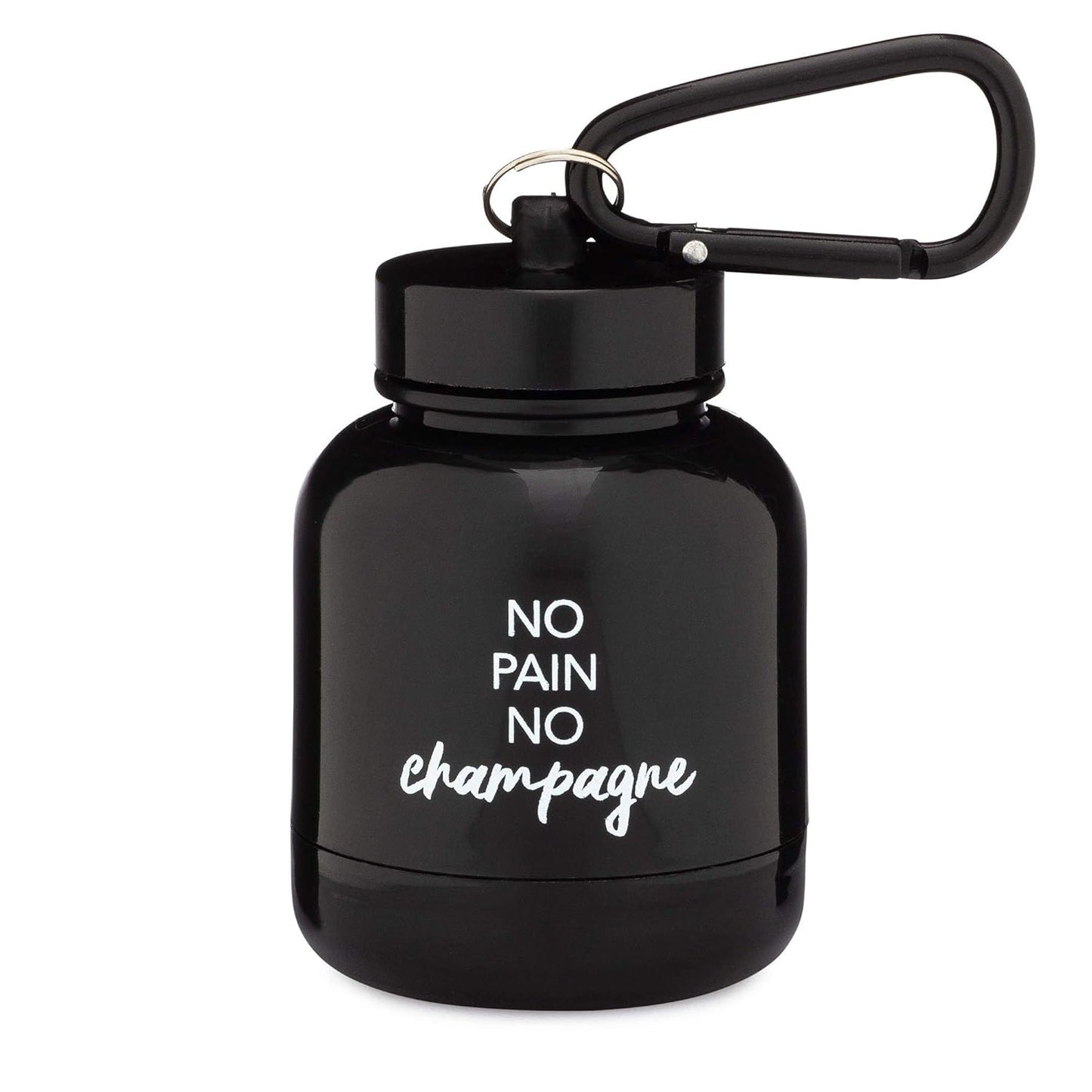 Portable Protein Powder Funnel Keychain for Gym & Travel - TSA Approved Supplement Container for Workouts & Fitness