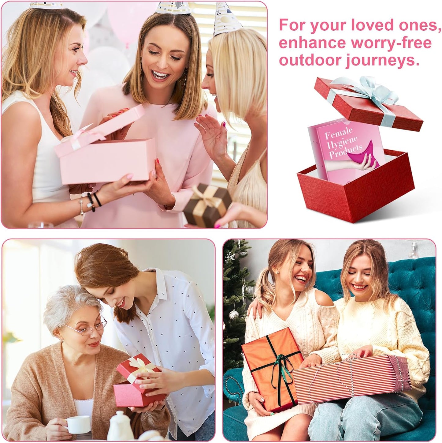 Portable Silicone Funnel Female Urinal for Standing - Reusable Toilet Urinal for Women, Ideal for Outdoor Activities, Camping, Travel - Pink