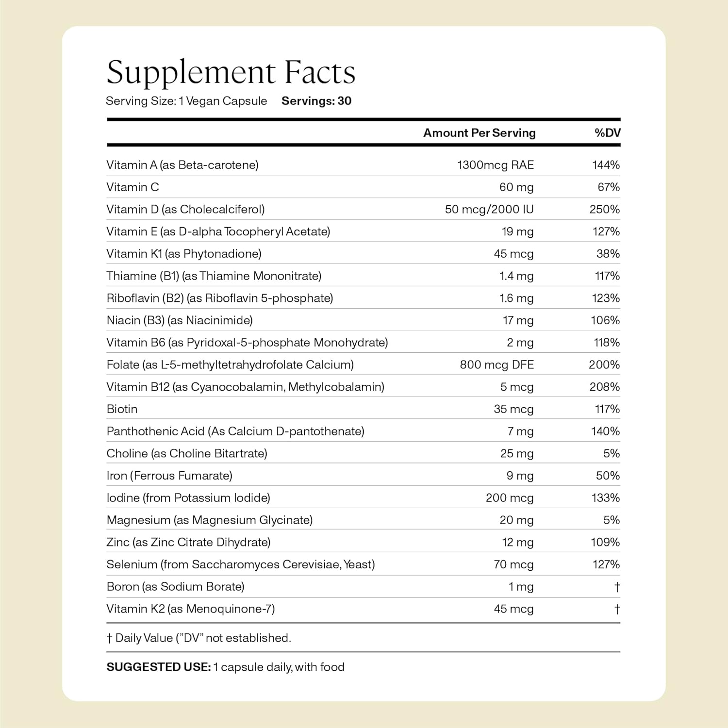 Postnatal Multivitamin Bundle with Omega 3: Easy-to-Digest Formula, 2 Pills a Day, 60 ct. - Includes DHA/EPA + 21 Key Nutrients
