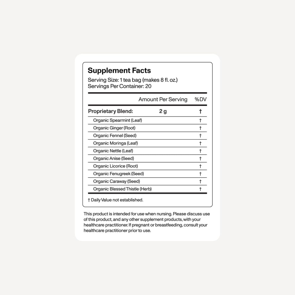 Postpartum Essentials Bundle: ANYA Multivitamin & Lactation Tea for Breastfeeding Moms