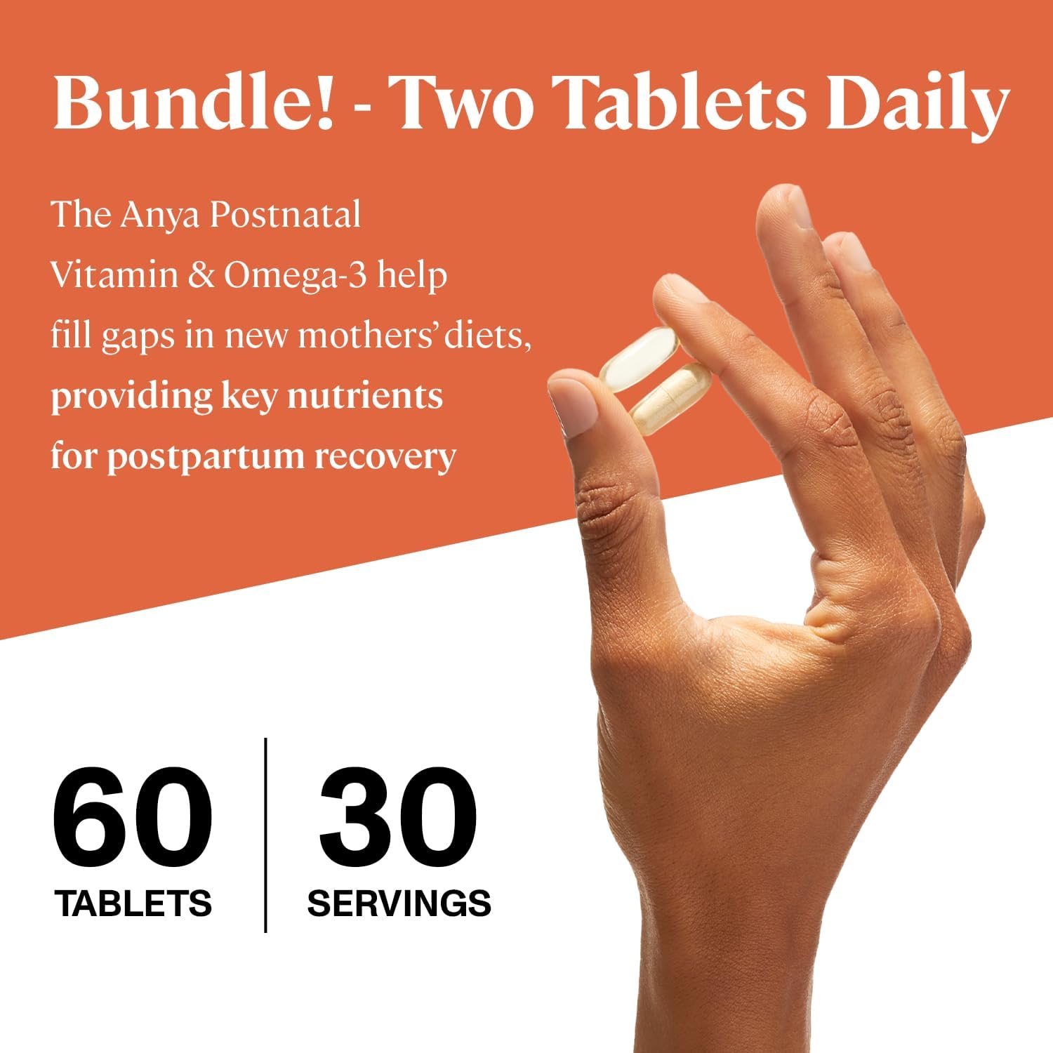 Postpartum Essentials Bundle: ANYA Multivitamin + Nipple Balm for Breastfeeding Women