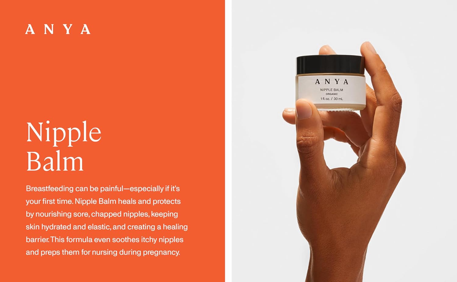 Postpartum Essentials Bundle: ANYA Multivitamin + Nipple Balm for Breastfeeding Women