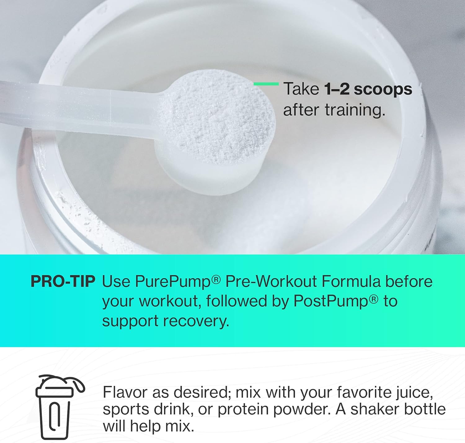 PostPump Natural Post-Workout Supplement for Muscle Recovery - BCAA, Creatine, Betaine, Carnitine - Paleo, Keto, Vegan - 30 Servings