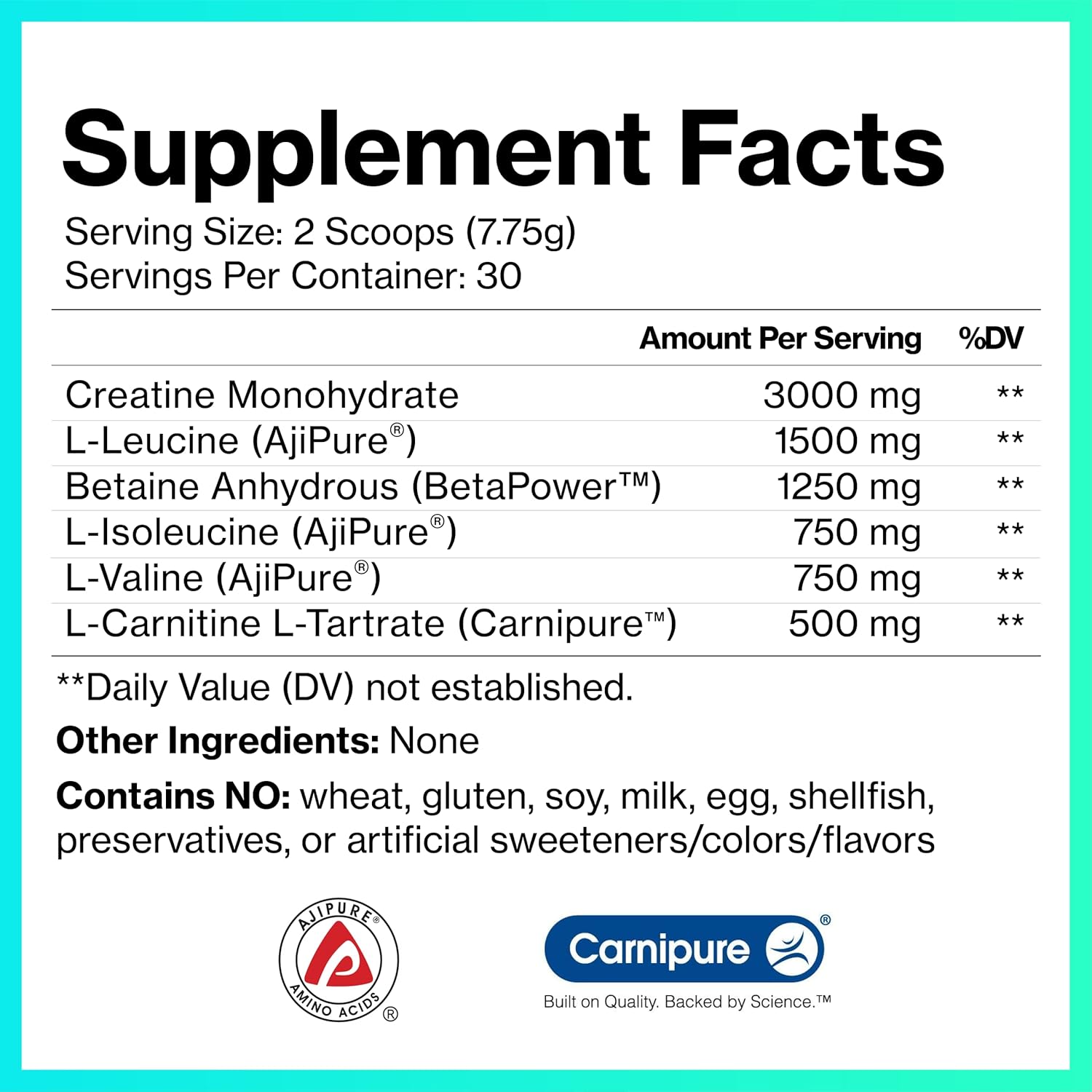 PostPump Natural Post-Workout Supplement for Muscle Recovery - BCAA, Creatine, Betaine, Carnitine - Paleo, Keto, Vegan - 30 Servings