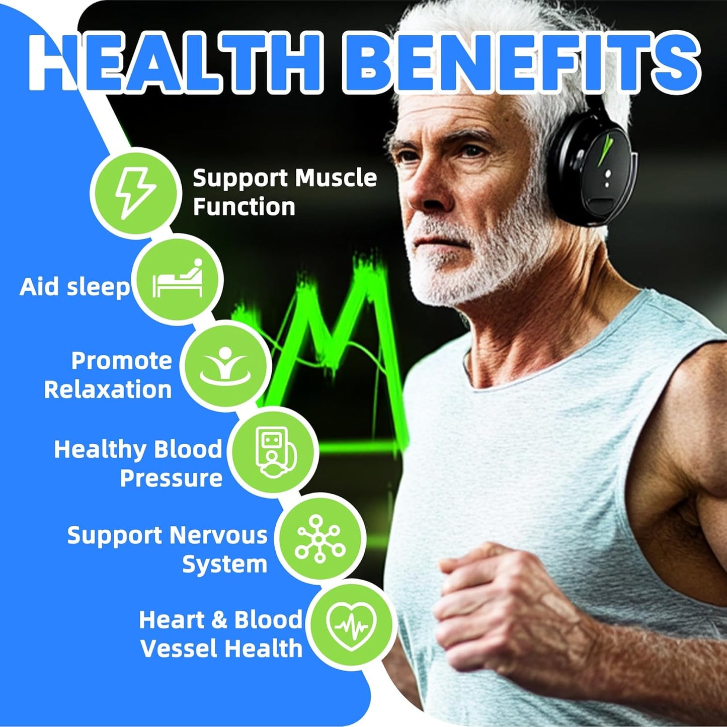 Potassium & Magnesium Gummies with Ashwagandha, B6, D3 - High Absorption Formula for Leg Cramps, Muscle Support - Sugar-Free, 60 Gummies for Adults & Kids