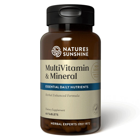 Powerful Multivitamin with 17 Essential Vitamins & Minerals - 60 Tablets by Nature's Sunshine