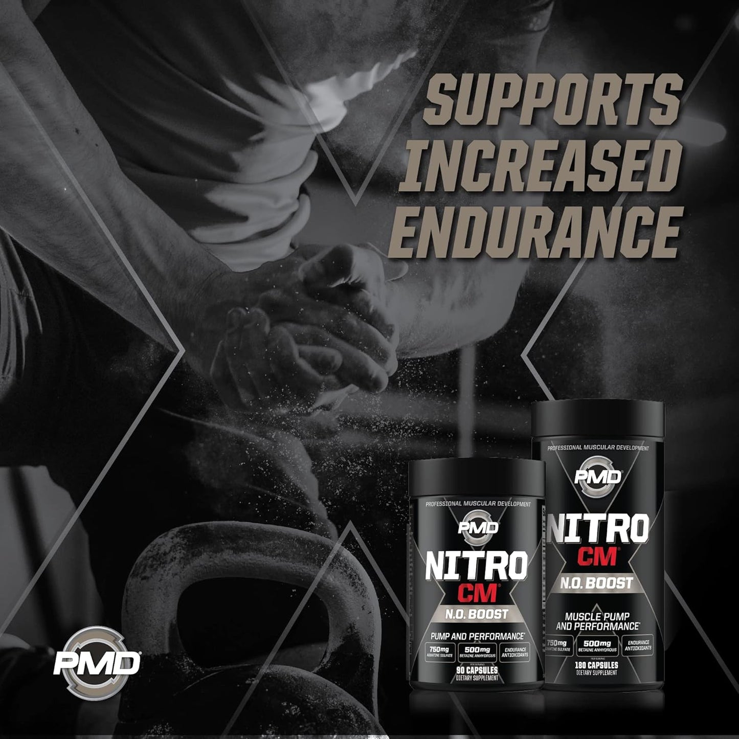 Powerful PMD NitroCM Supplement for Enhanced Muscle Growth and Recovery, 60 Capsules