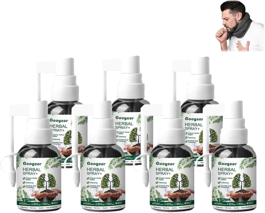 Powerful Respinature Herbal Lung Cleanse Spray for Lung Support (7PCS)