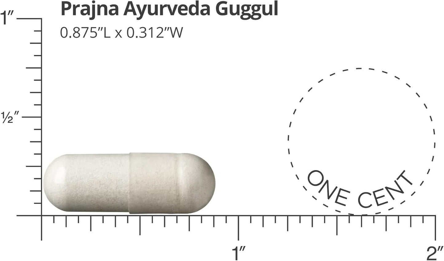 Prajna Ayurveda Guggul Formula by Dr. Kulreet Chaudhary: Cleansing Mind & Body (56 Capsules, 500 mg)