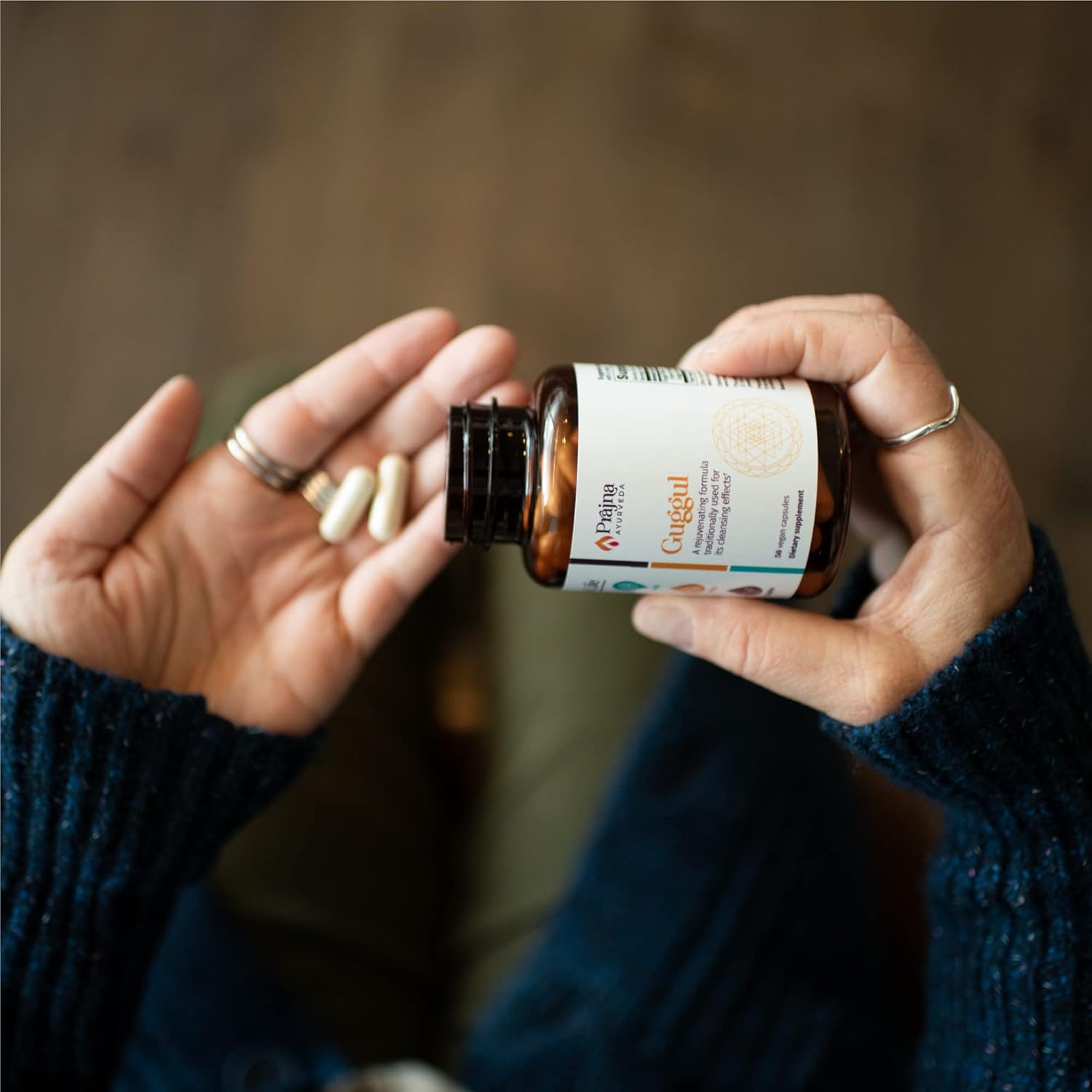 Prajna Ayurveda Guggul Formula by Dr. Kulreet Chaudhary: Cleansing Mind & Body (56 Capsules, 500 mg)