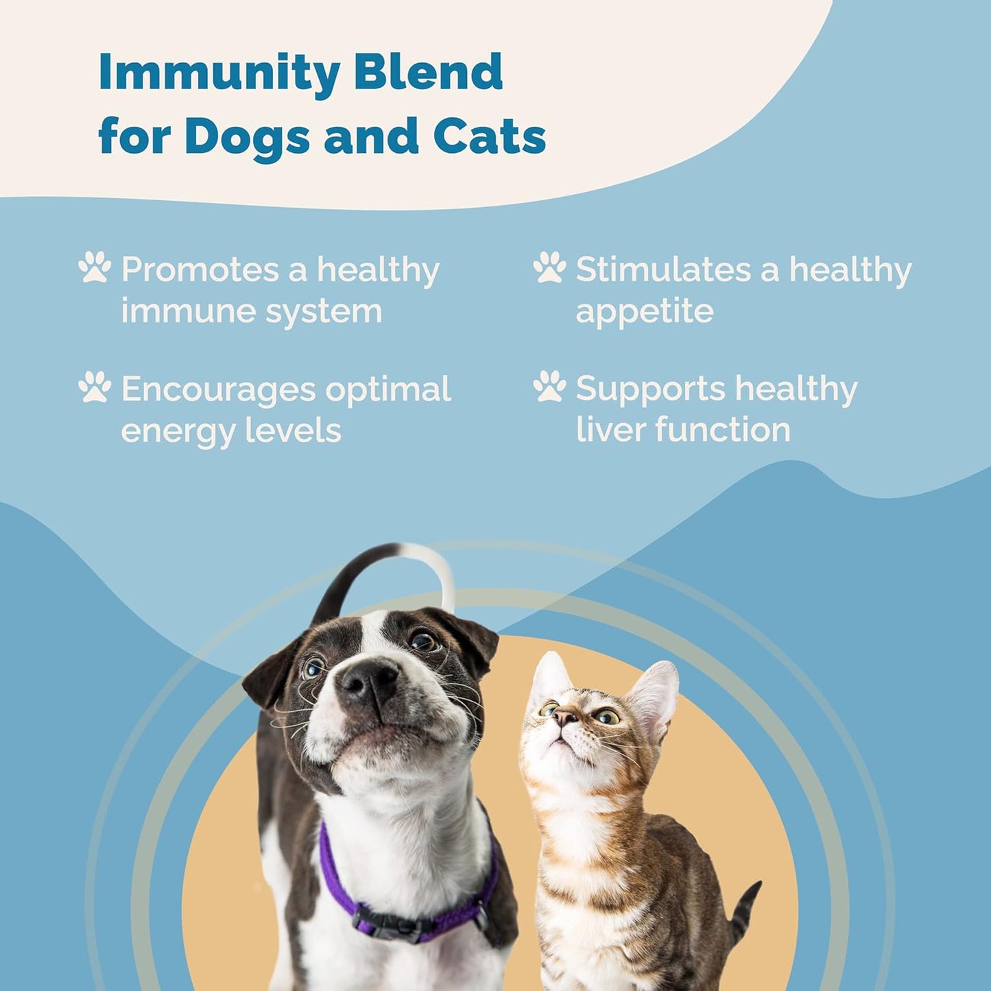 PranaPets Liver & Immunity Support Supplement for Pets - Promotes Healthy Liver & Immune System Function in Dogs & Cats