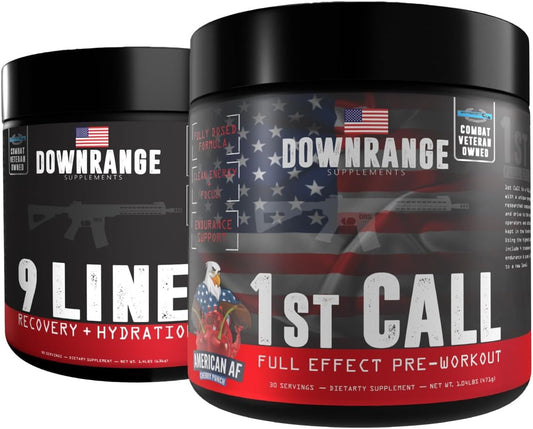 Pre & Post Workout Bundle by DownRange Supplements