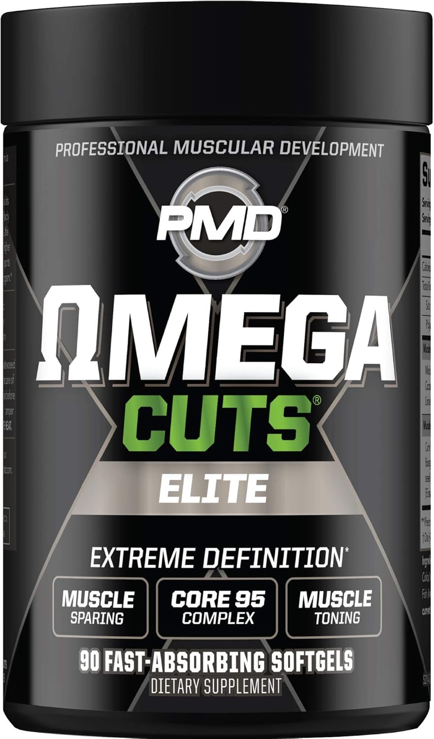 Pre Workout Combo: PMD Sports Ultra Pump Fuel Insanity Pink Lemonade + Sports Omega Cuts Elite Healthy Weight Support