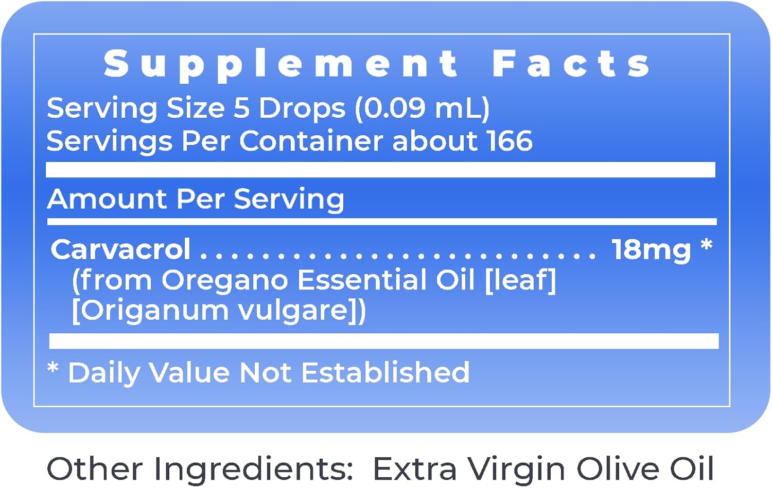 Premier Research Labs Oregano Oil Drops - Carvacrol Infused Essential Oil for Immune & Gut Health - 0.5 Fl Oz