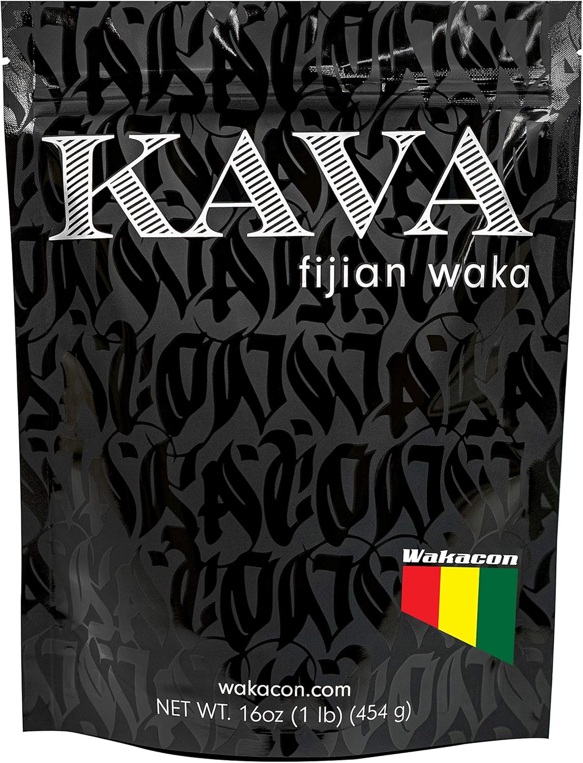 Premium 16 Oz Wakacon Kava Waka Powder from Fiji - Authentic Noble Kava Root Powder - Responsibly Sourced