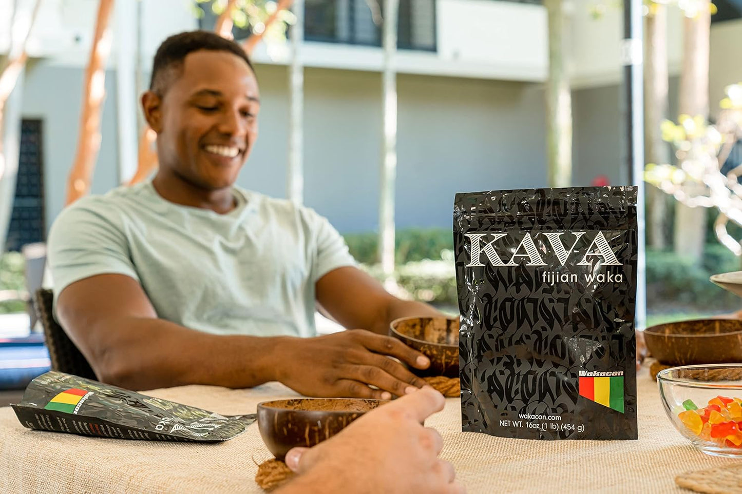 Premium 16 Oz Wakacon Kava Waka Powder from Fiji - Authentic Noble Kava Root Powder - Responsibly Sourced