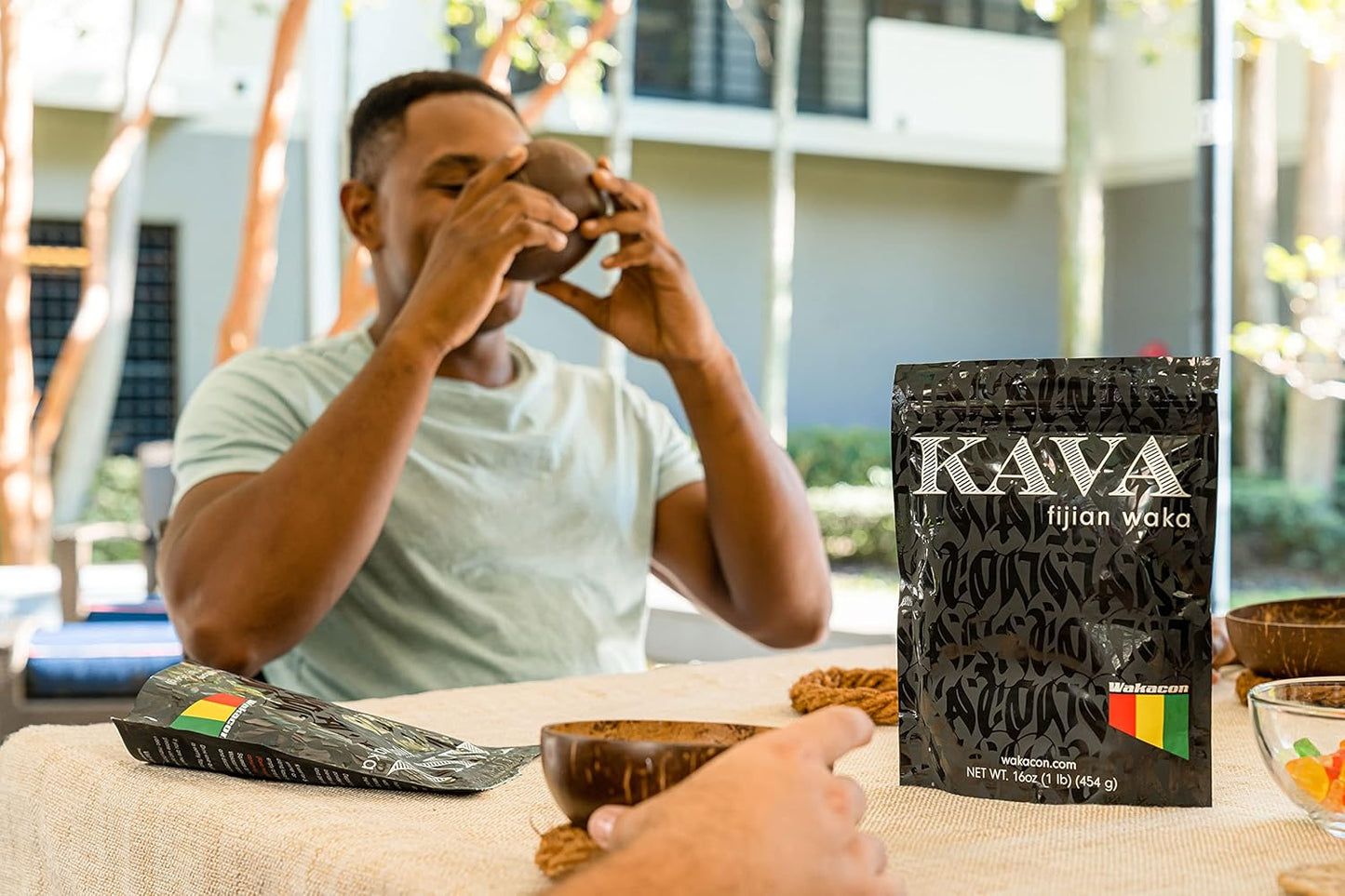 Premium 16 Oz Wakacon Kava Waka Powder from Fiji - Authentic Noble Kava Root Powder - Responsibly Sourced