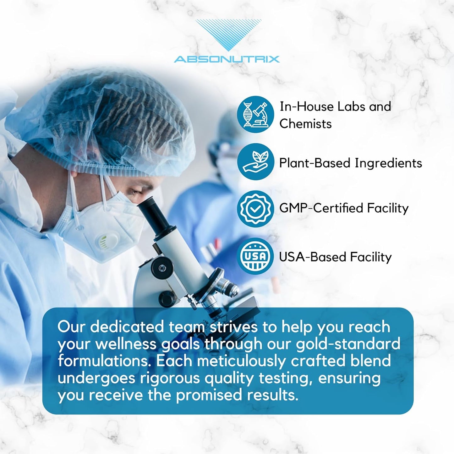 Premium Absonutrix Nattokinase Liquid Supplement - 490mg, 4oz, 240 Servings, 5000 FU, USA Made, Fast Absorption, Potent Non-GMO Ingredients, GMP Certified & Cruelty-Free