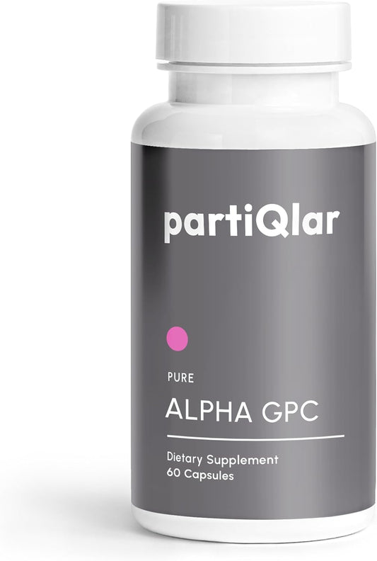 Premium Alpha GPC Supplement for Cognitive Enhancement - Boost Memory, Focus, and Brain Function - 300mg 60 Capsules - USA Made