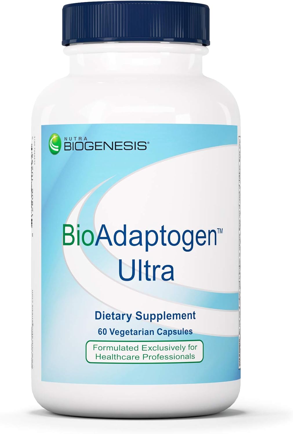 Premium Ashwagandha, Rhodiola & Korean Ginseng Capsules by Nutra Biogenesis BioAdaptogen Ultra - 60 Count