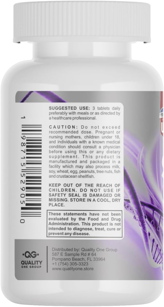 Premium Brain Health Supplement with Choline, Chamomile, and Passionflower - Promotes Mood & Mental Clarity - Calm & Relaxation Formula - Non-GMO, Vegetarian, Gluten Free - 60 Capsules - USA Made