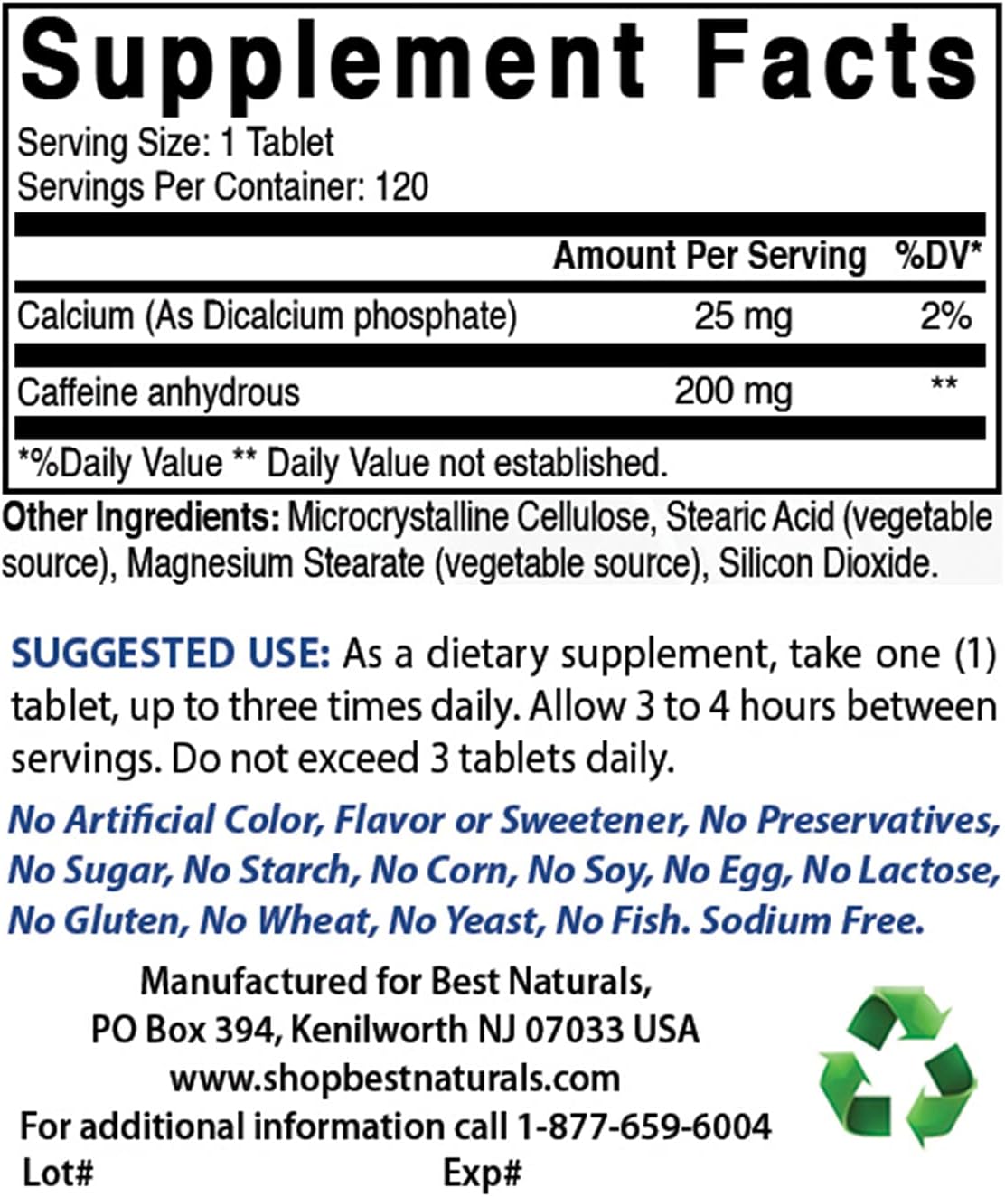 Premium Caffeine and Betaine Anhydrous Powder 1lb for Energy Boost and Focus