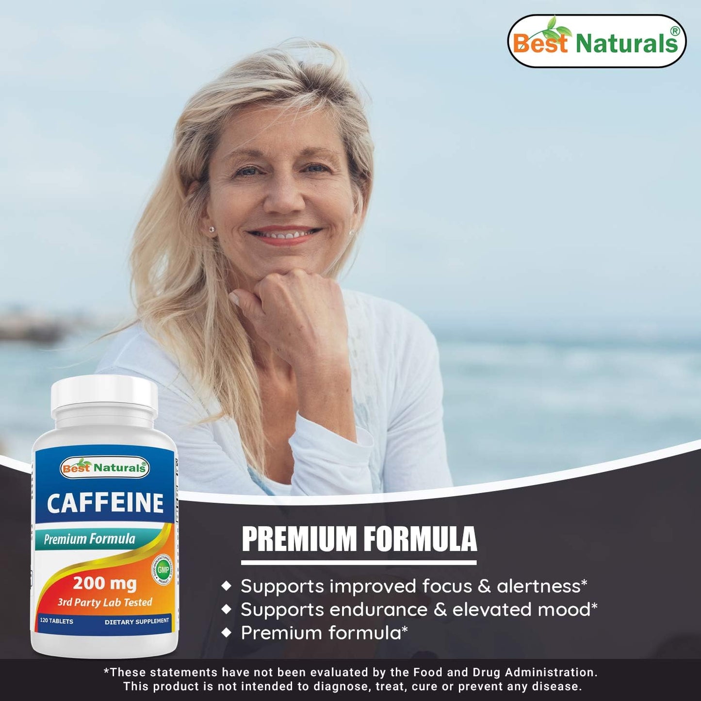 Premium Caffeine and Betaine Anhydrous Powder 1lb for Energy Boost and Focus