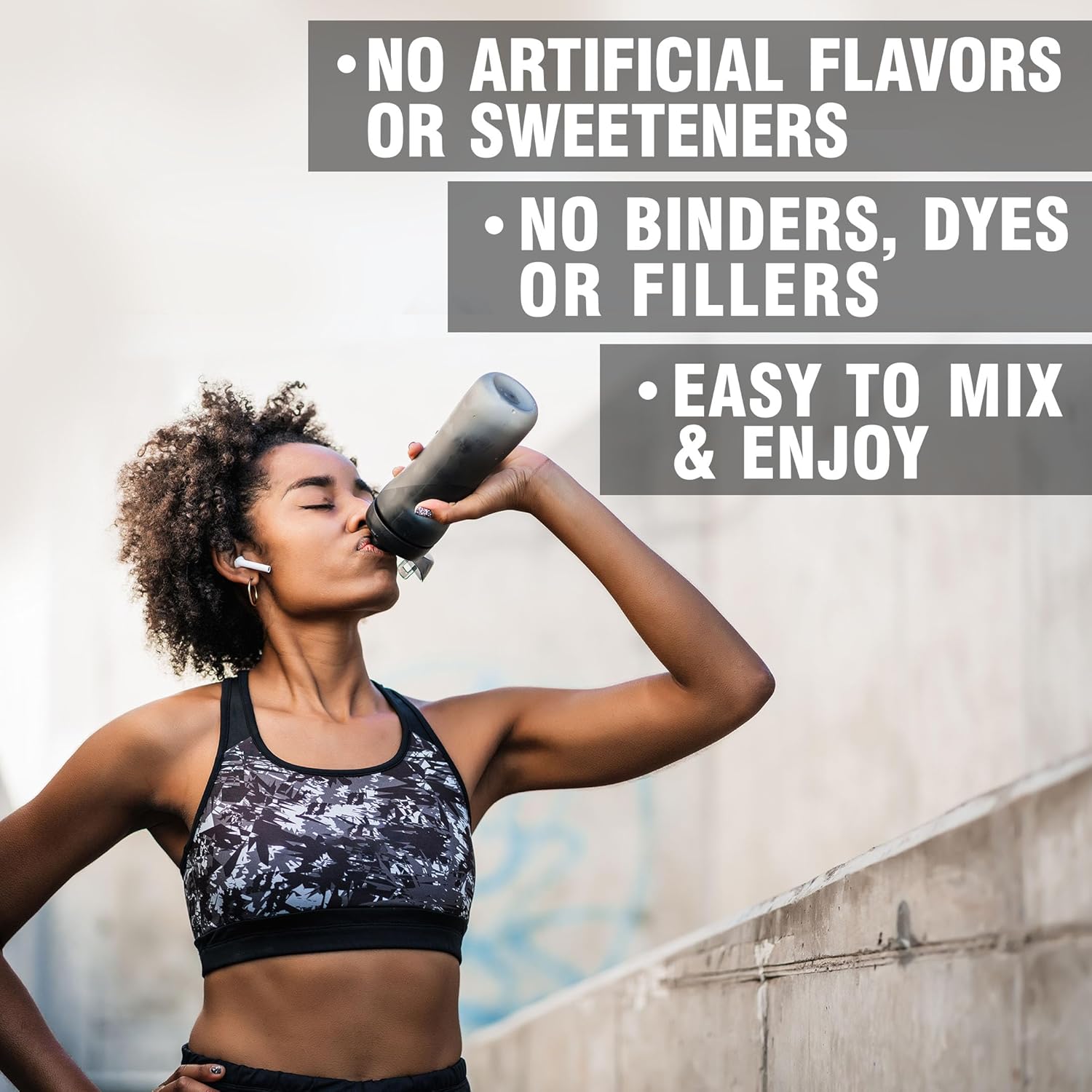 Premium Citrus Flavored Essential Amino Acids Powder with Optimized BCAA Ratio - Increase Energy, Muscle & Recovery - Vegan & Keto - 30 Servings