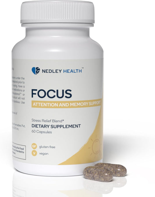 Premium Cognitive Enhancement Supplement with Natural Nootropics - Memophenol, Bacopa, & DMAE - 60 Veggie Capsules - Boost Focus and Memory