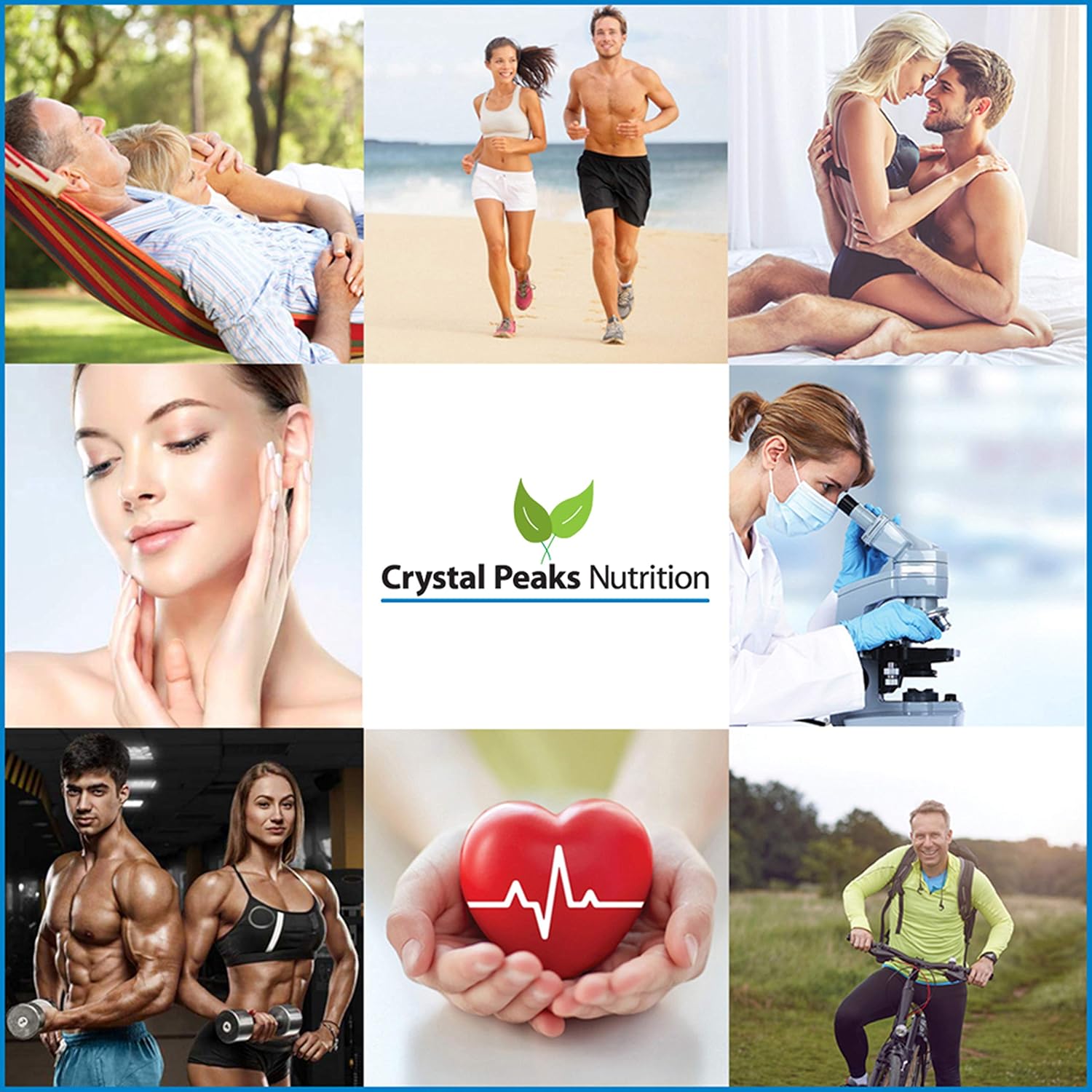 Premium Crystal Peaks Nutrition Collagen Peptide Pill for Youthful Skin - Types I, II, III, V, X - Anti-Aging Supplement for Women & Men - 1800 mg Hydrolyzed Protein Tablets