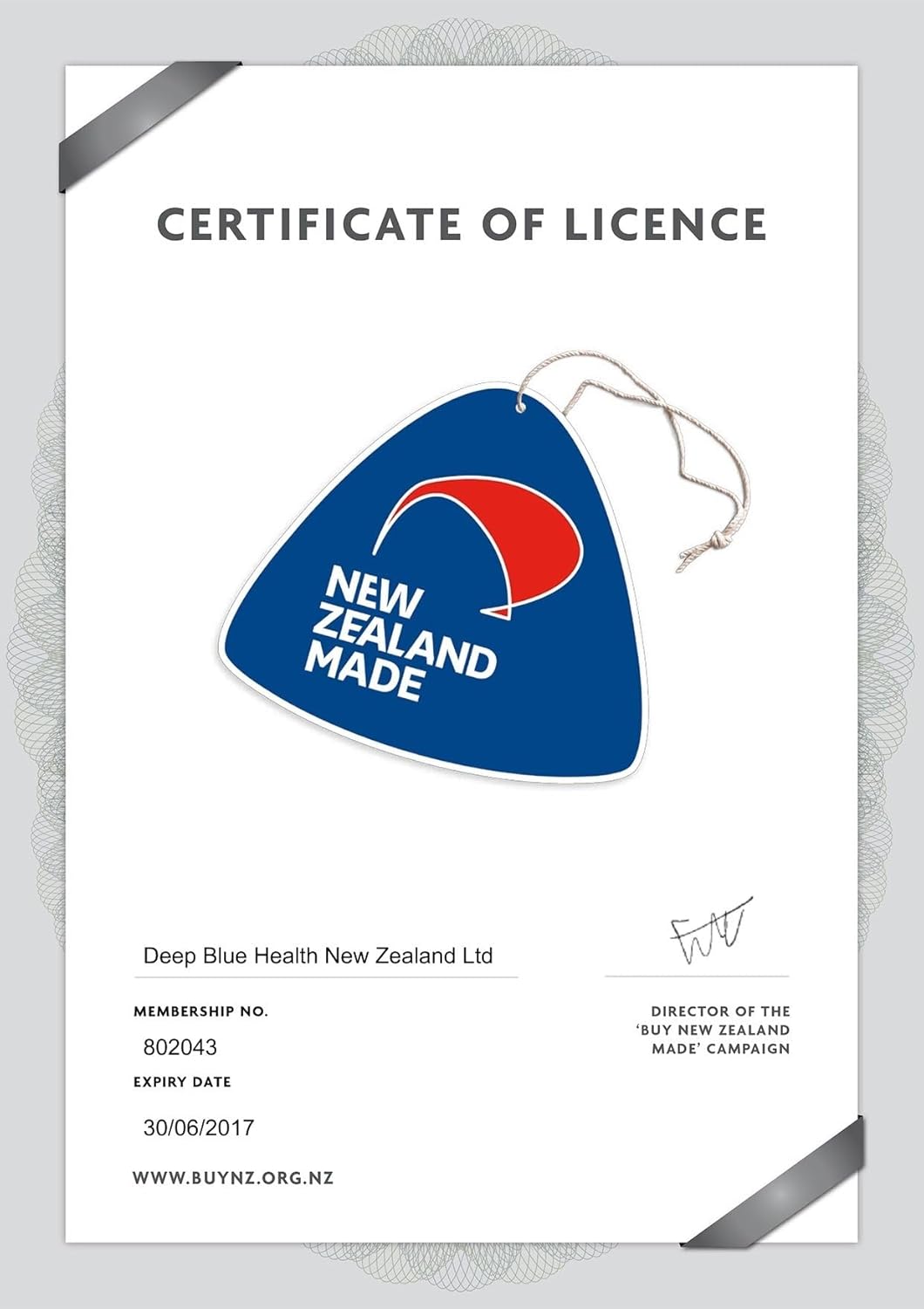 Premium Deep Blue Health New Zealand SEA Cucumber Capsules - 90 Count