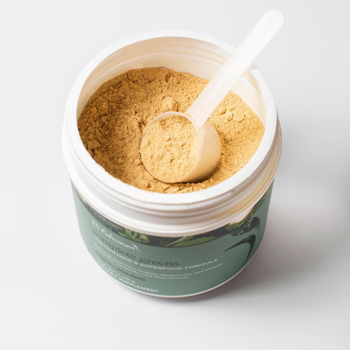 Premium Dr. Fuhrman Complete Greens Multivitamin Powder - Superfoods Formula for Optimal Health (30 Servings)