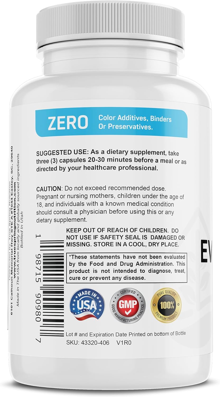 Premium Eve Balance Menopause Support Supplement for Women - Complete Relief for Hot Flashes, Joint Pain, and More - With Prebiotics & Probiotics for True Spring Nutrition