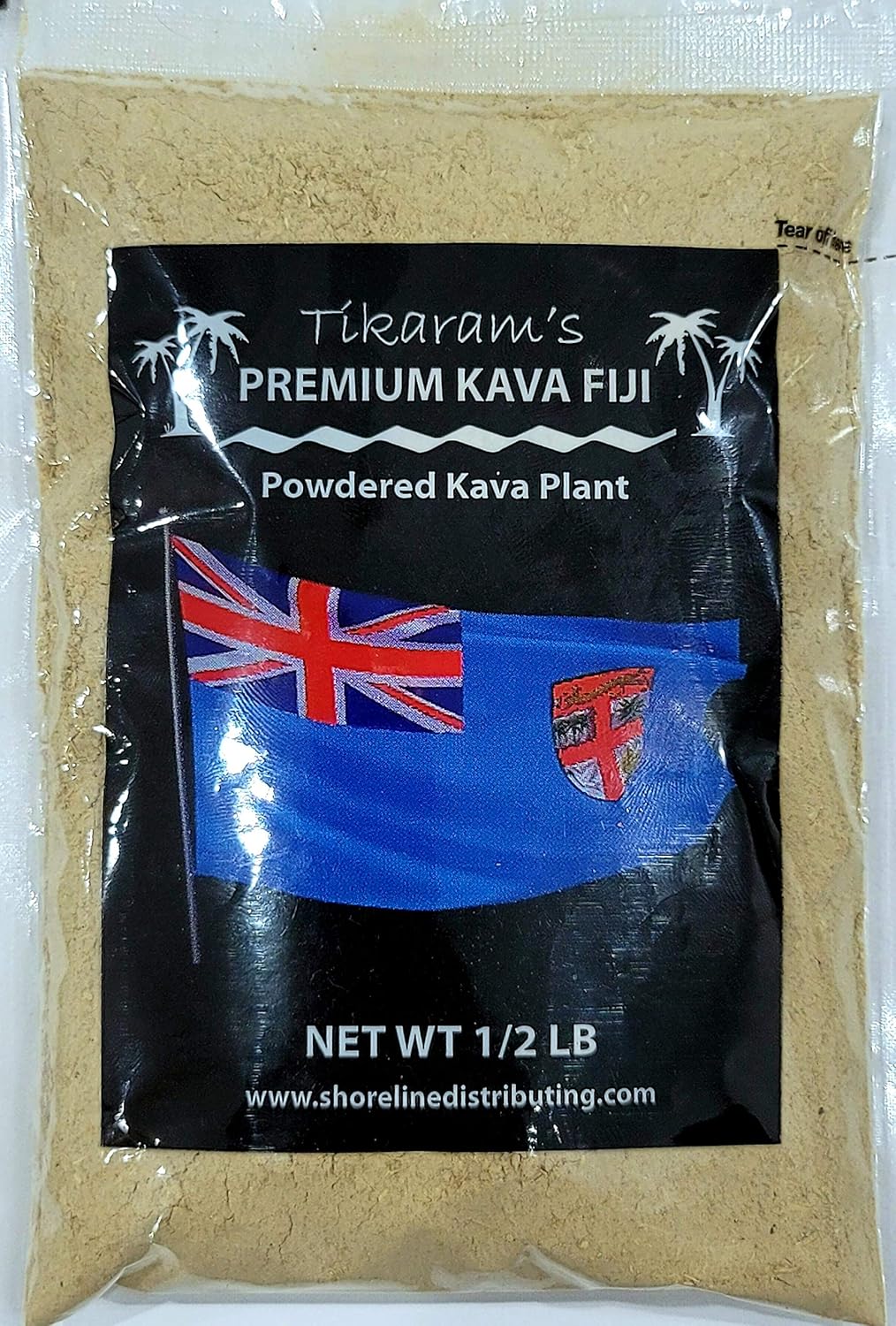 Premium Fiji Kava Kava - Half Pound (8oz) - Wholesale from Fiji Market Tikaram's