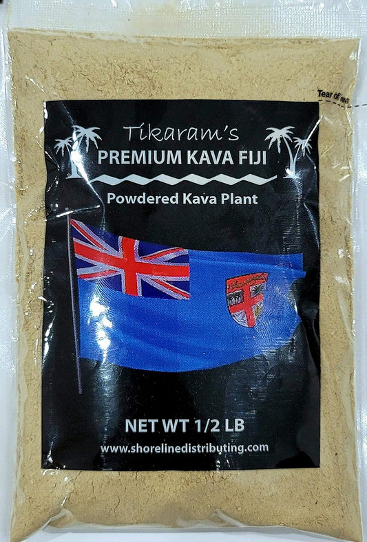 Premium Fiji Kava Kava - Half Pound (8oz) - Wholesale from Fiji Market Tikaram's