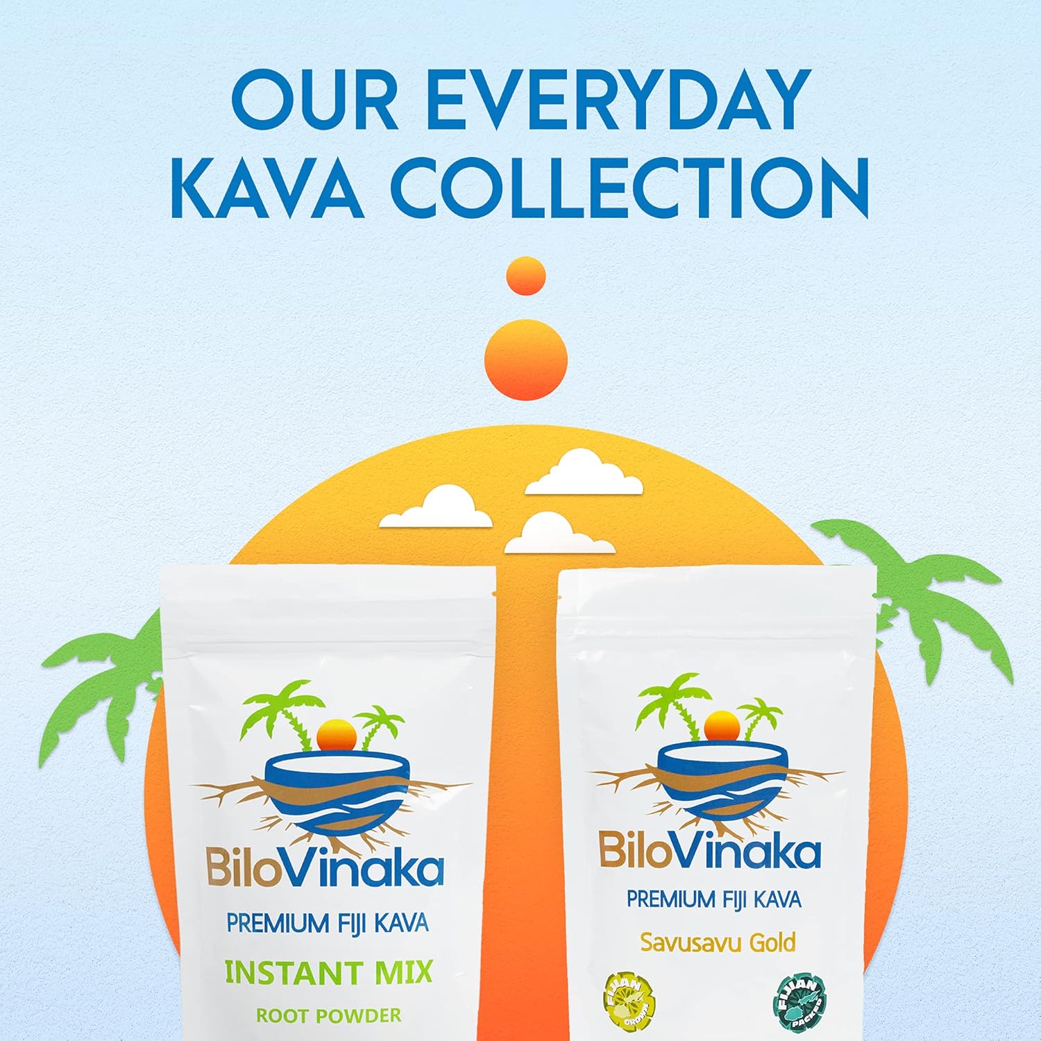 Premium Fiji Kava Kava Powder: All-Natural Micronized Instant Drink Mix, 3.5 oz/100g