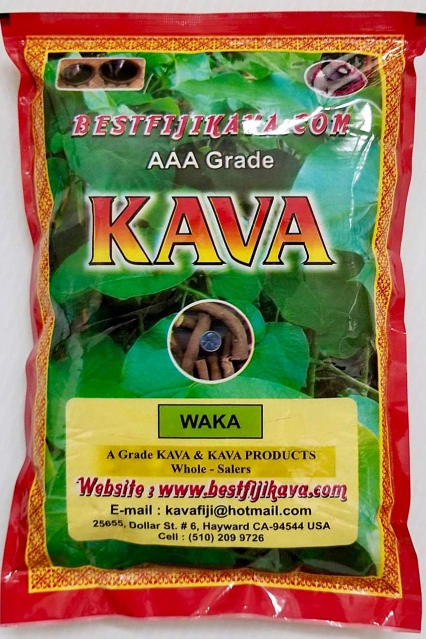 Premium Fiji Kava Kava Root Powder - 1 LB | 100% Noble Grade | Pure Fijian Kava Roots | Top Quality Fiji Kava Powder