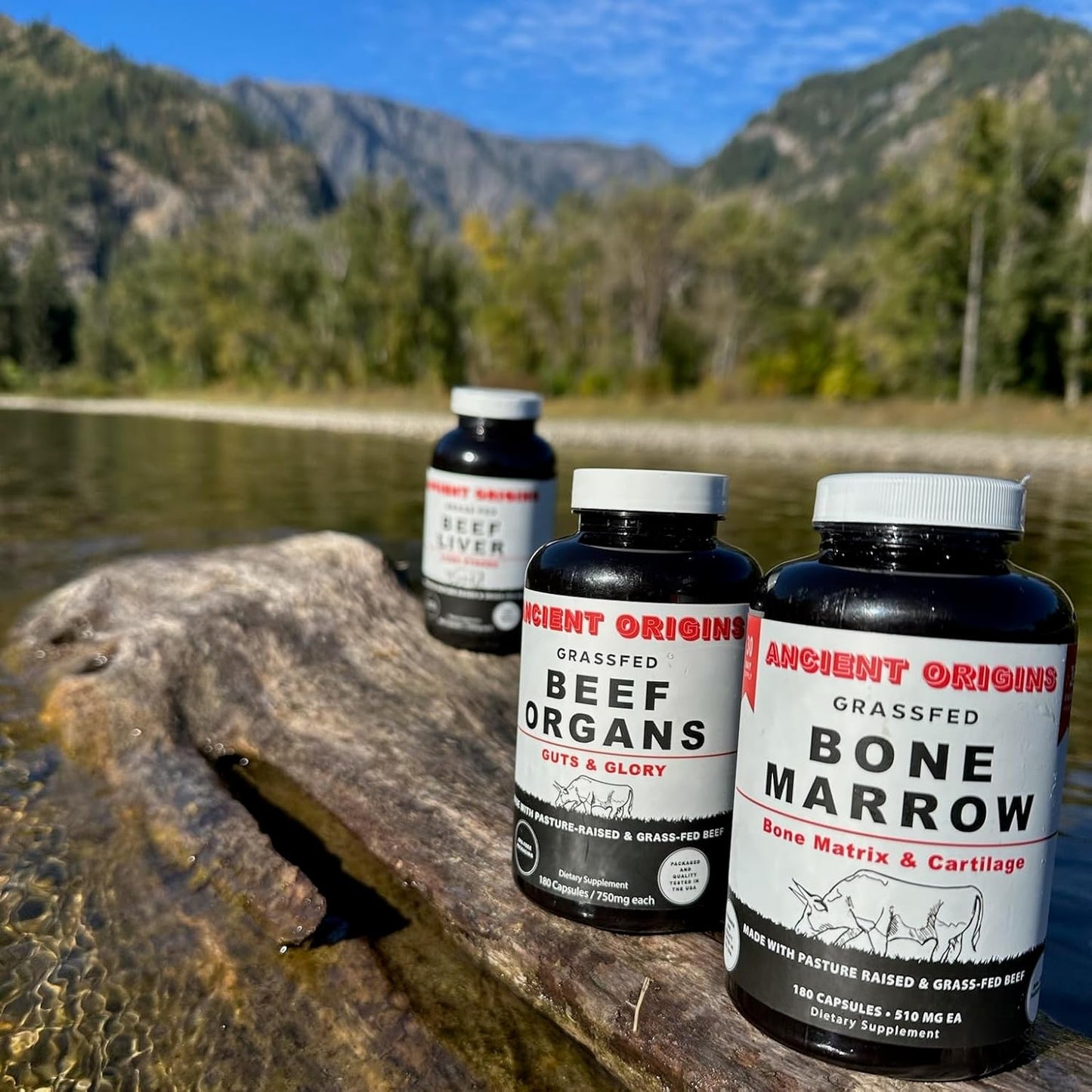 Premium Grass Fed Liver, Organs, and Marrow Starter Pack - Ancient Origins