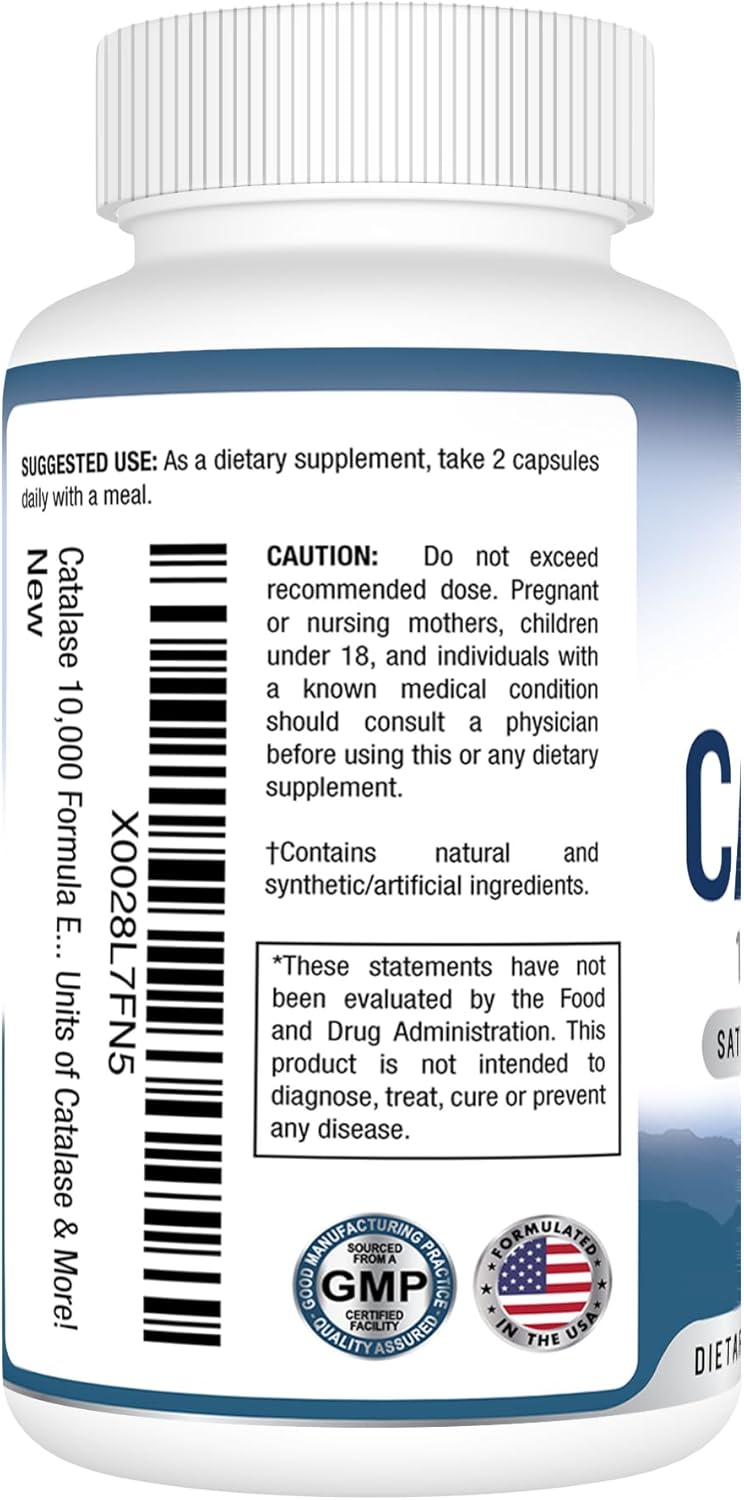 Premium Hair Growth Supplement with Catalase, Saw Palmetto, Biotin, Fo-Ti, PABA - Strong Hair Support - 60 Capsules