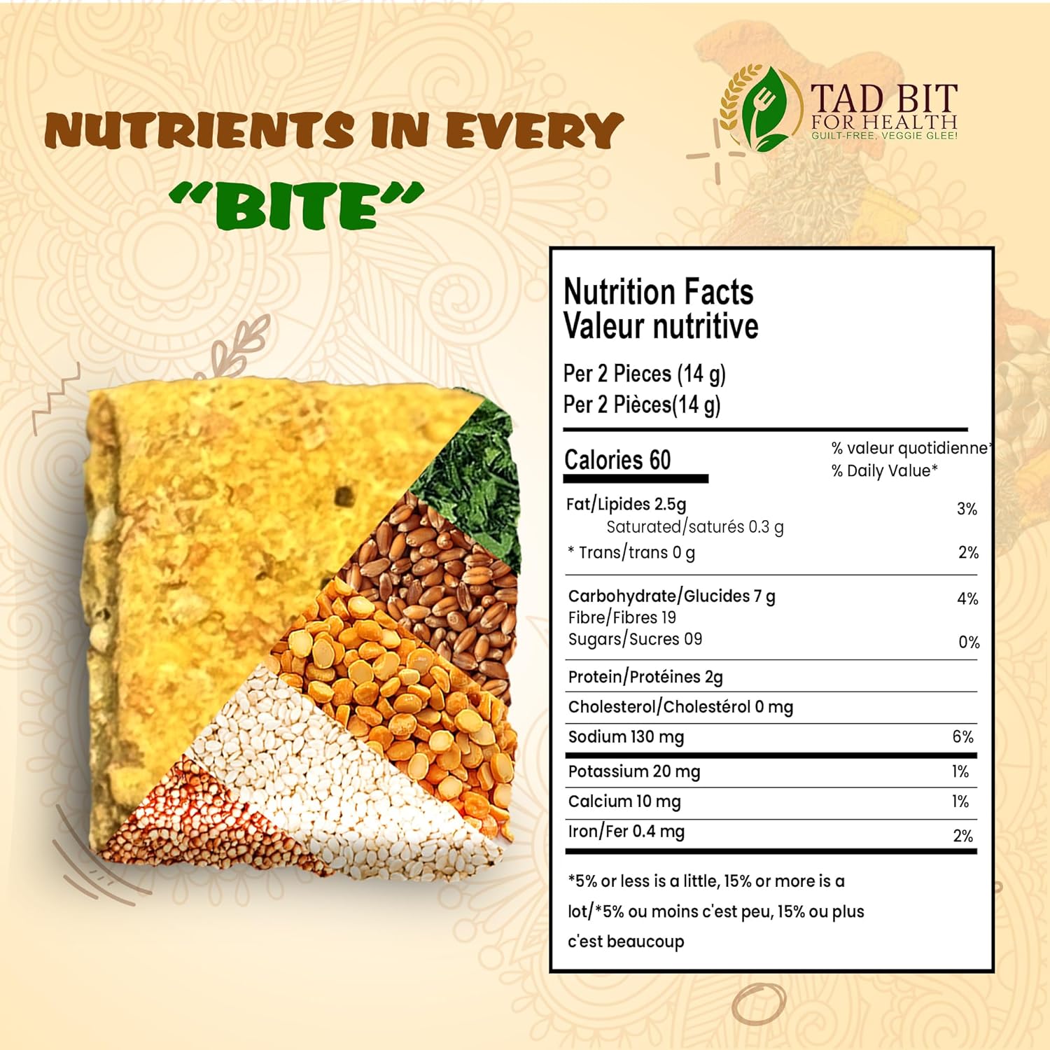 Premium Handmade Indian Fenugrain Munch Crackers - Salty Vegan Snacks, Dairy-Free, Low Calorie (3 Pack, 600g)