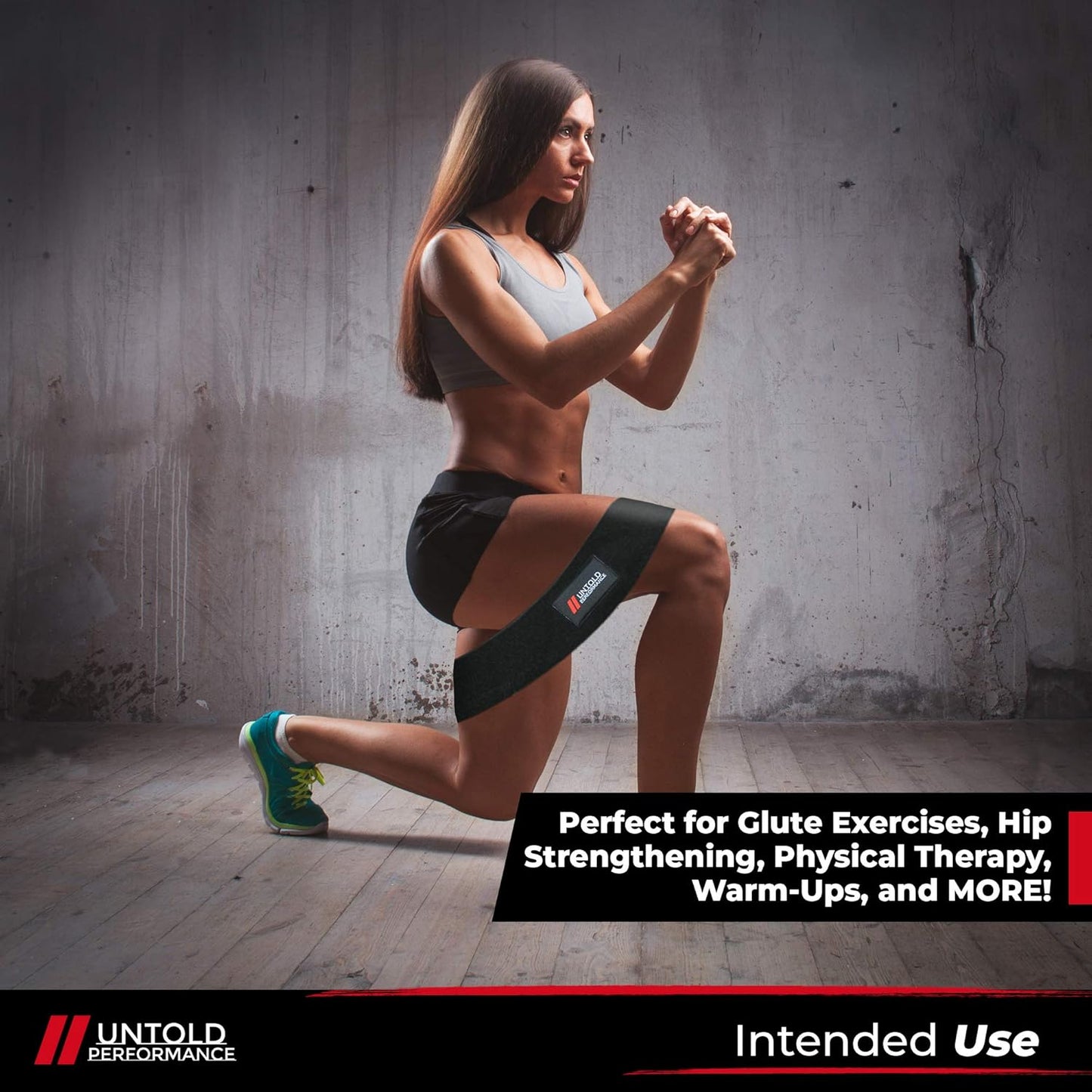 Premium Heavy Resistance Bands for Strength Training & Glute Workouts - Durable Hip Bands for Fitness & Flexibility Exercises